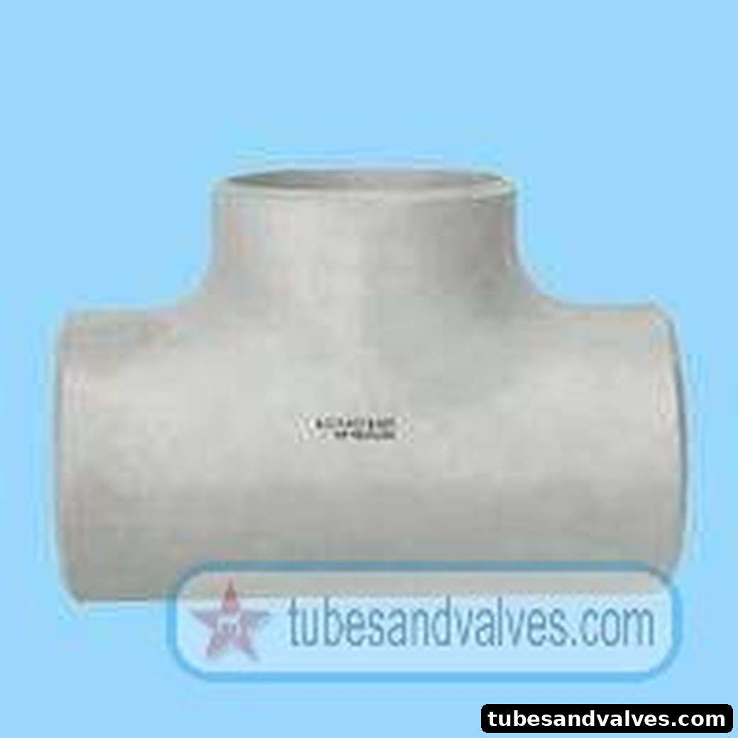 100mm (4") SS Stainless Steel TEE SCH 40 GR 304 product image