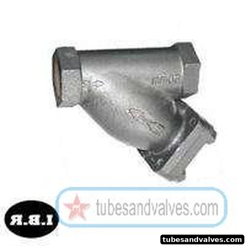 50mm (2") CI - CAST IRON Y - TYPE STRAINER Screwed End - THREADED END WJ / ELEMS / EQ IBR product image