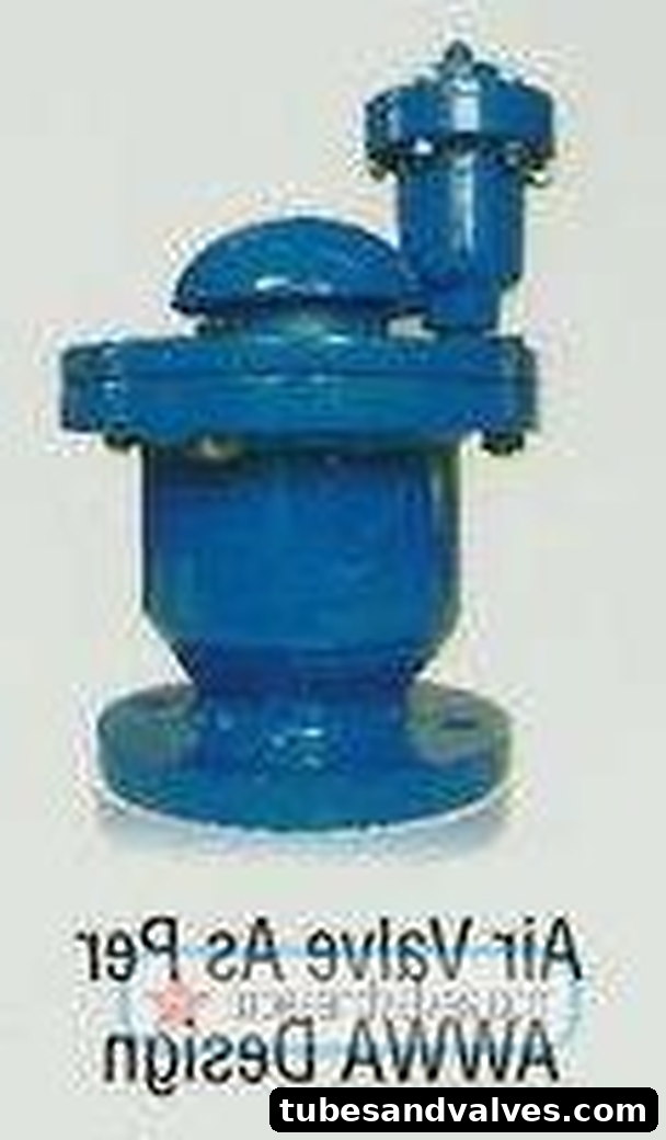 40mm (1 1/2") KIRLOSKAR AIR VALVE CAST IRON AS PER IS 14845 / AWWA C512 SINGLE ORIFICE product image