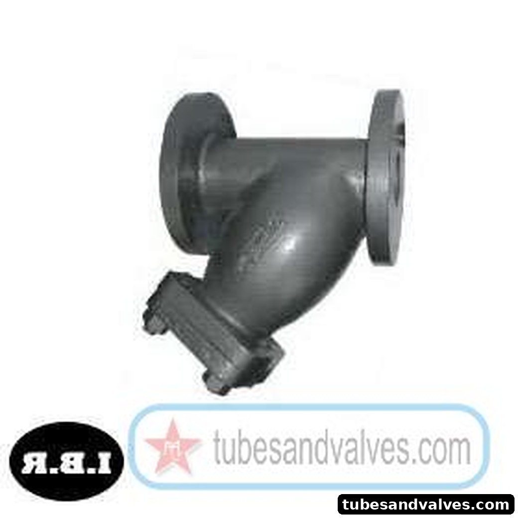 100mm (4") CI - CAST IRON Y - TYPE STRAINER Flanged End WJ / ELEMS / EQ IBR product image