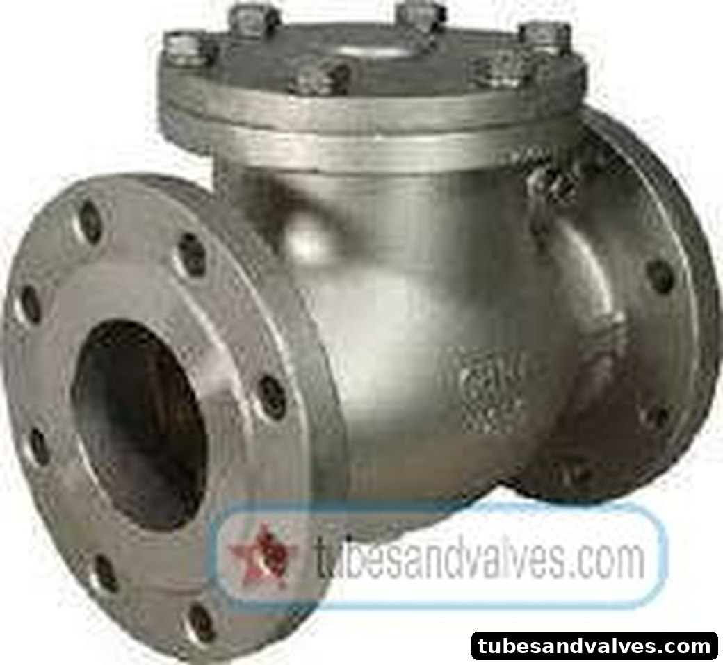 80mm (3") CS - CAST STEEL SWING CHECK VALVE Flanged End TO Class 300 FLOWJET product image