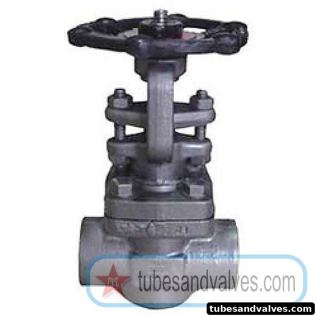 20mm (3/4") LEADER GATE VALVE FORGED CARBON STEEL S/W - SOCKETWELDED END Class 800 IBR product image