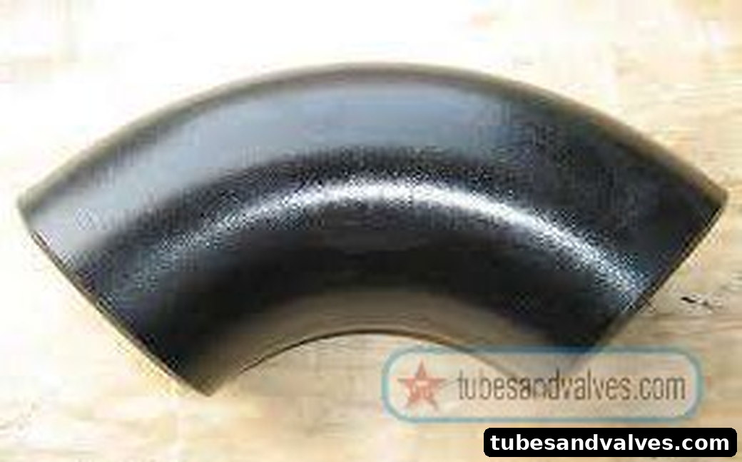 100mm (4") MS ELBOW ERW C - HEAVY 90 DEGREE LR - TVM - PREMIUM QUALITY product image