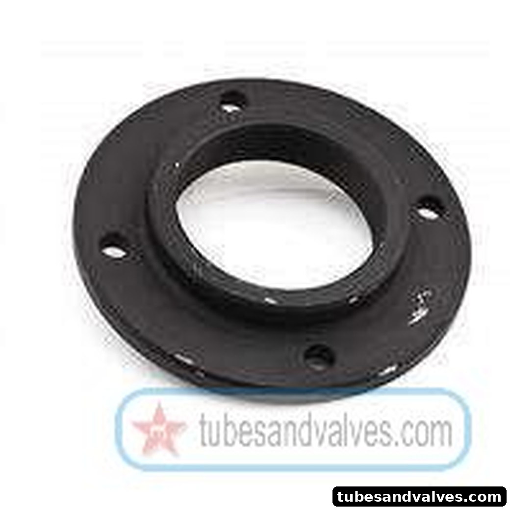 100mm (4") MS THREADED FLANGE AS PER BS 10 TABLE E product image