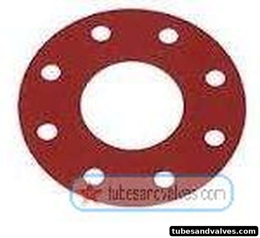 125mm (5") CAF FULL FACE GASKET RING FOR FLANGE NON METTALIC 3MM THK product image