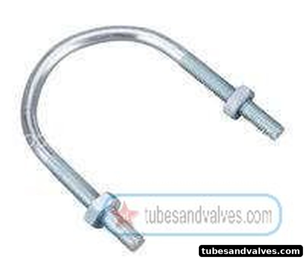 100mm (4") GI U CLAMP 8MM THK product image