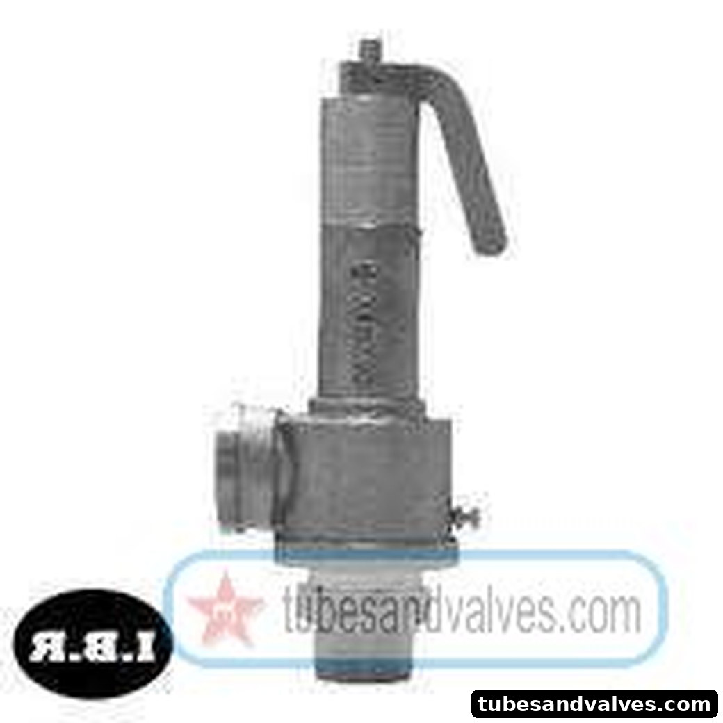 15mm (1/2") BRONZE POP TYPE SAFETY VALVE ENCLOSED DISCHARGE - 15mm (1/2") - IBR product image