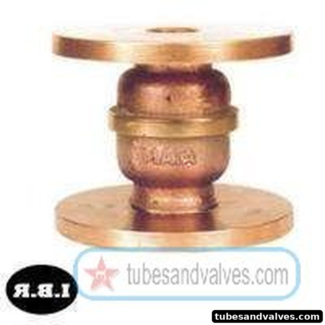 15mm (1/2") BRONZE VERTICAL NON RETURN VALVE Flanged End WJ / ELEMS / EQ IBR product image