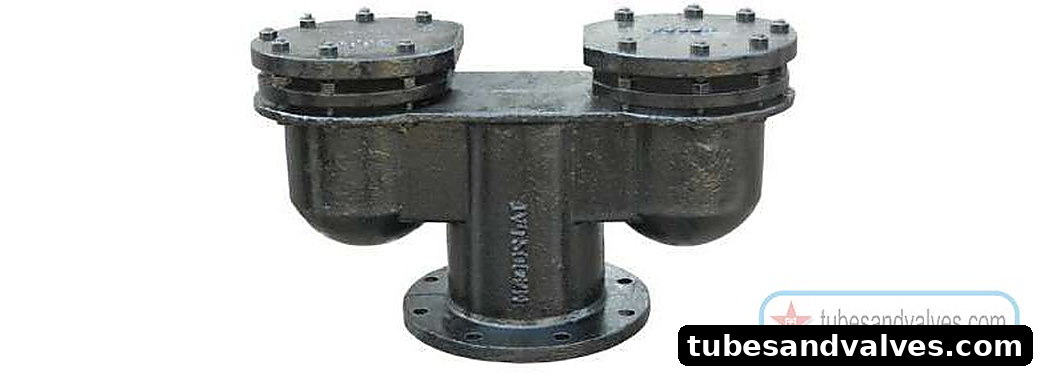 250mm (10") KIRLOSKAR AIR VALVE CAST IRON AS PER IS 14845 / AWWA C512 DOUBLE ORIFICE product image