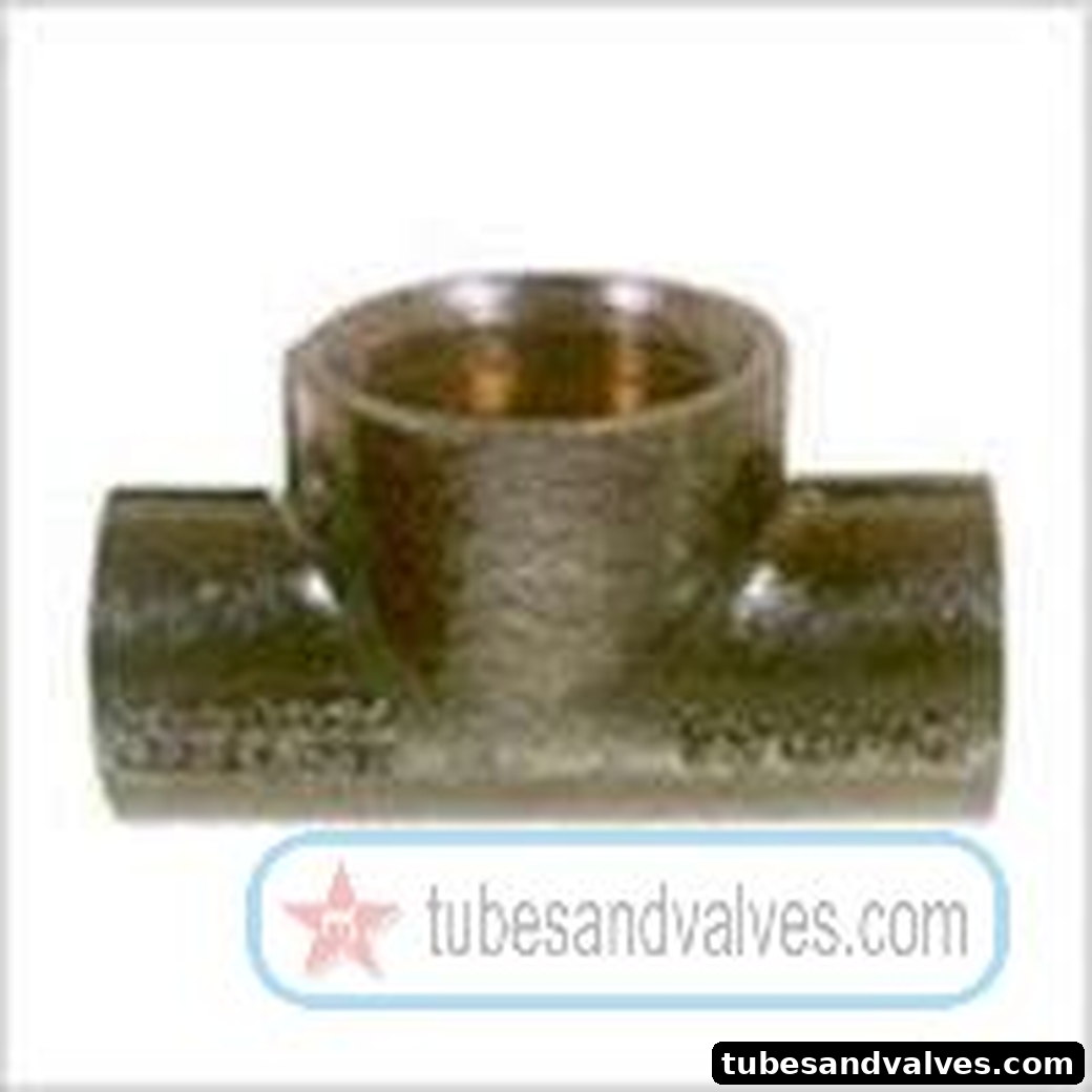 100mm (4") CAST STEEL TEE S/E TO BSP product image