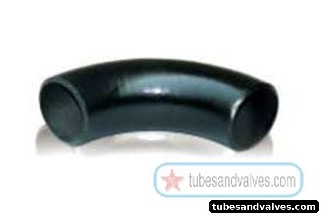 100mm (4") MS ELBOW SEAMLESS SCH 80 90 DEGREE LR - TVM - PREMIUM QUALITY product image