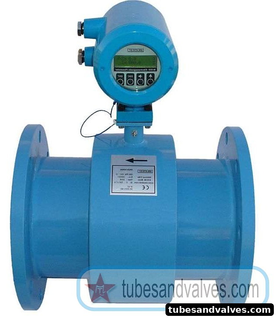 100mm (4") FULL BORE ELECTROMAGNETIC FLOW METER KUSHAL MAKE product image