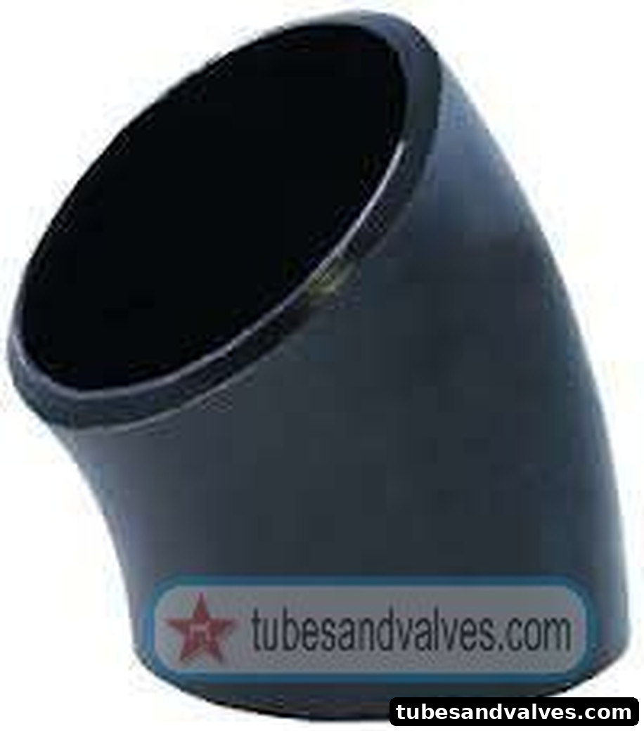 125mm (5") MS ELBOW 45 DEGREE ERW C CLASS - HEAVY product image