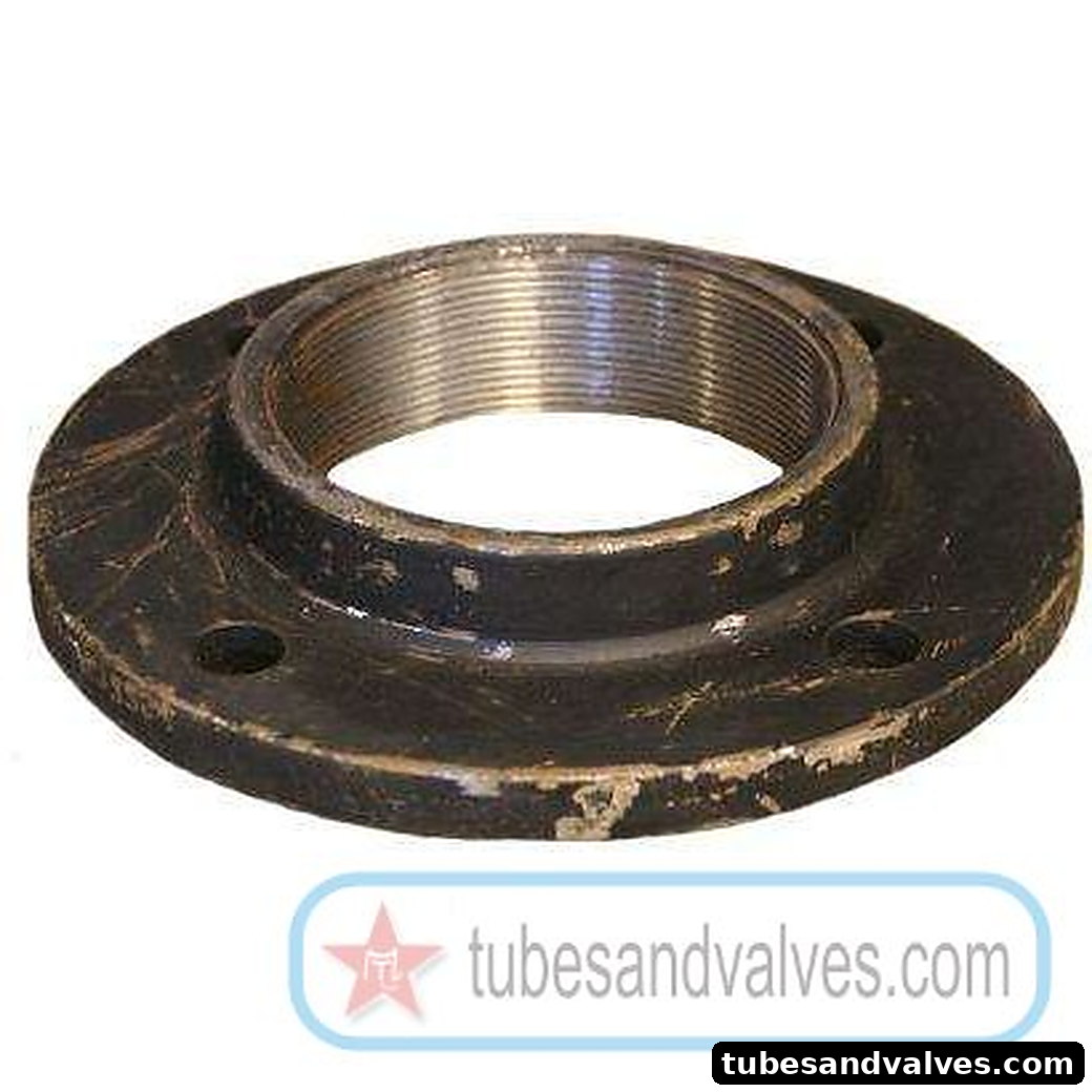 100mm (4") MS THREADED FLANGE AS PER BS 10 TABLE D product image