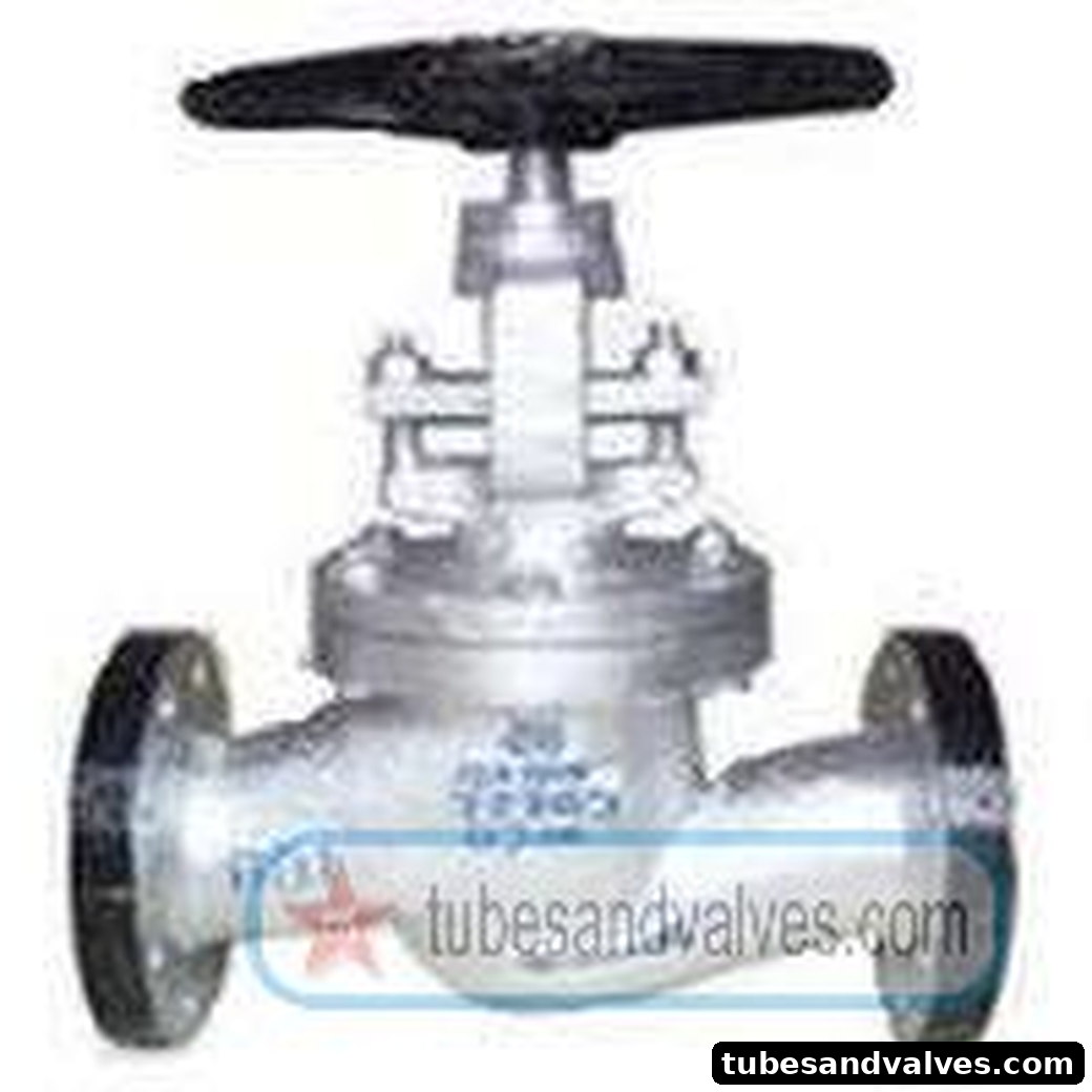 150mm (6") CS Carbon Steel GLOBE VALVE Flanged End TO ND #40 / Class 150 CREST product image