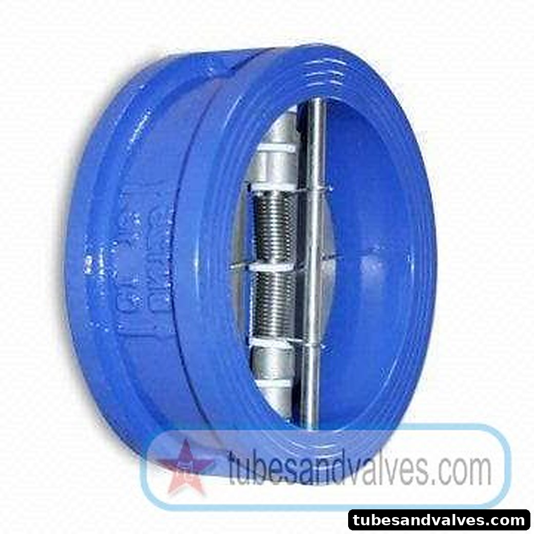 100mm (4") CAST IRON DUAL PLATE CHECK VALVE - 10KG/CM2 - AARKO product image