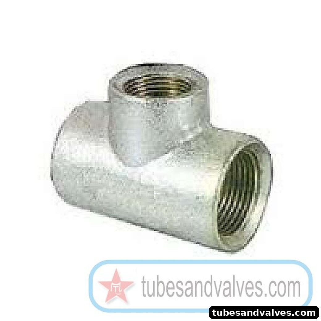 100mm (4") UNIK PIPE FITTINGS - GI - Tee product image