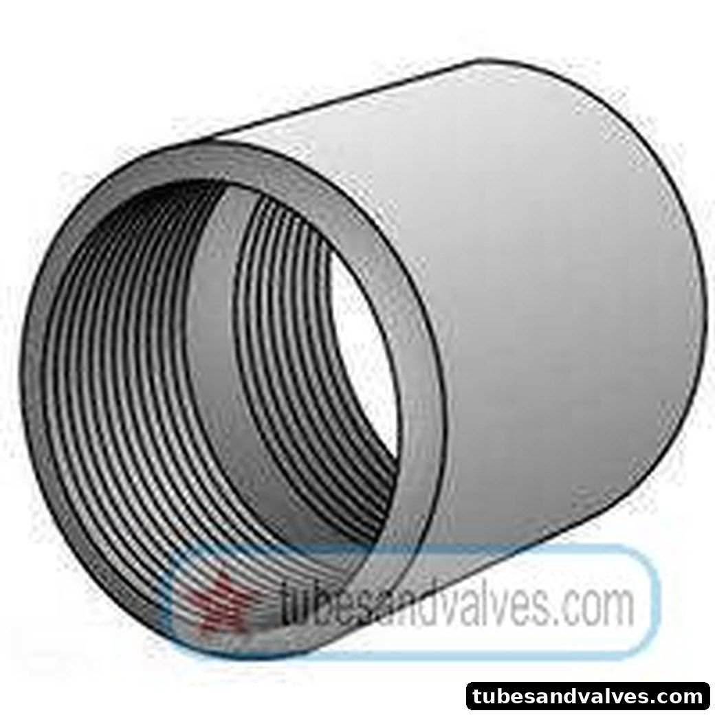100mm or 4" NB MS-MILD STEEL COUPLING S/E TO BSP product image