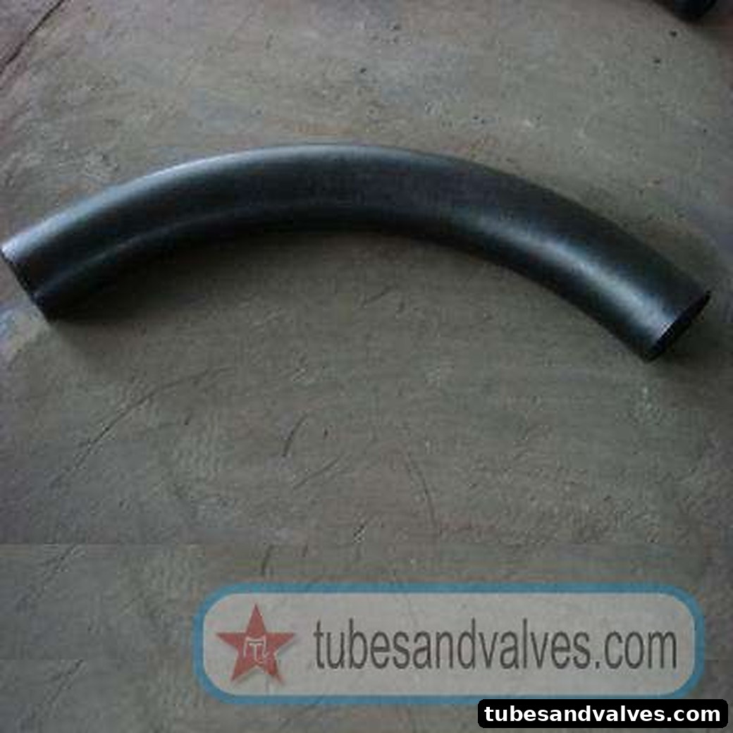 350mm or 14" NB MS LONG BEND ERW C-HEAVY ISS QUALITY R=3D product image