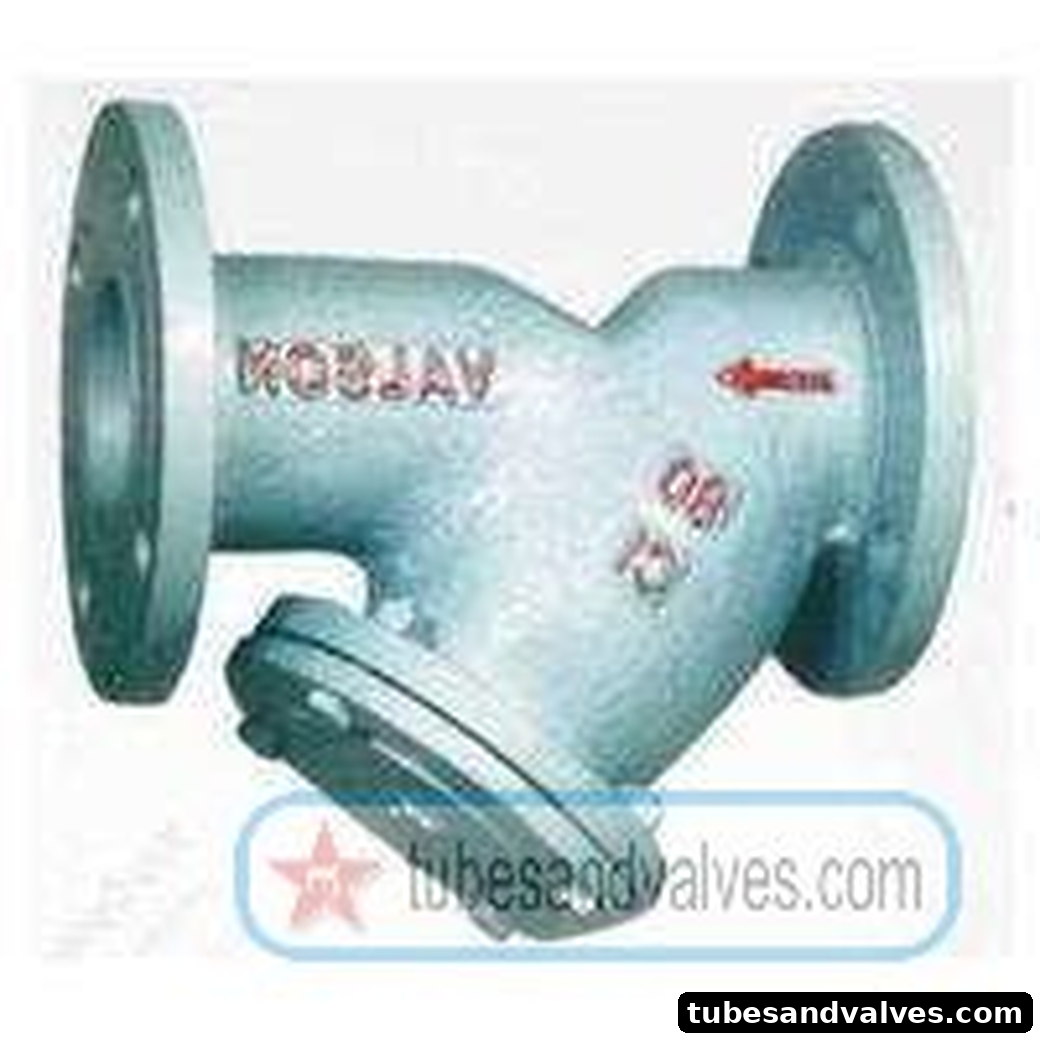 100mm (4") CI Y TYPE STRAINER Flanged End TO TABLE E VALSON product image