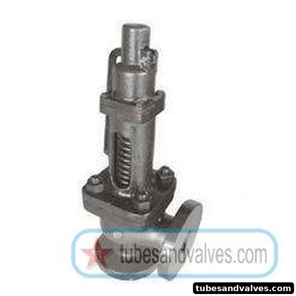 100mm (4") Cast Cast Steel ND - 40 straight Pattern spring Loaded Safety Valve Flanged product image