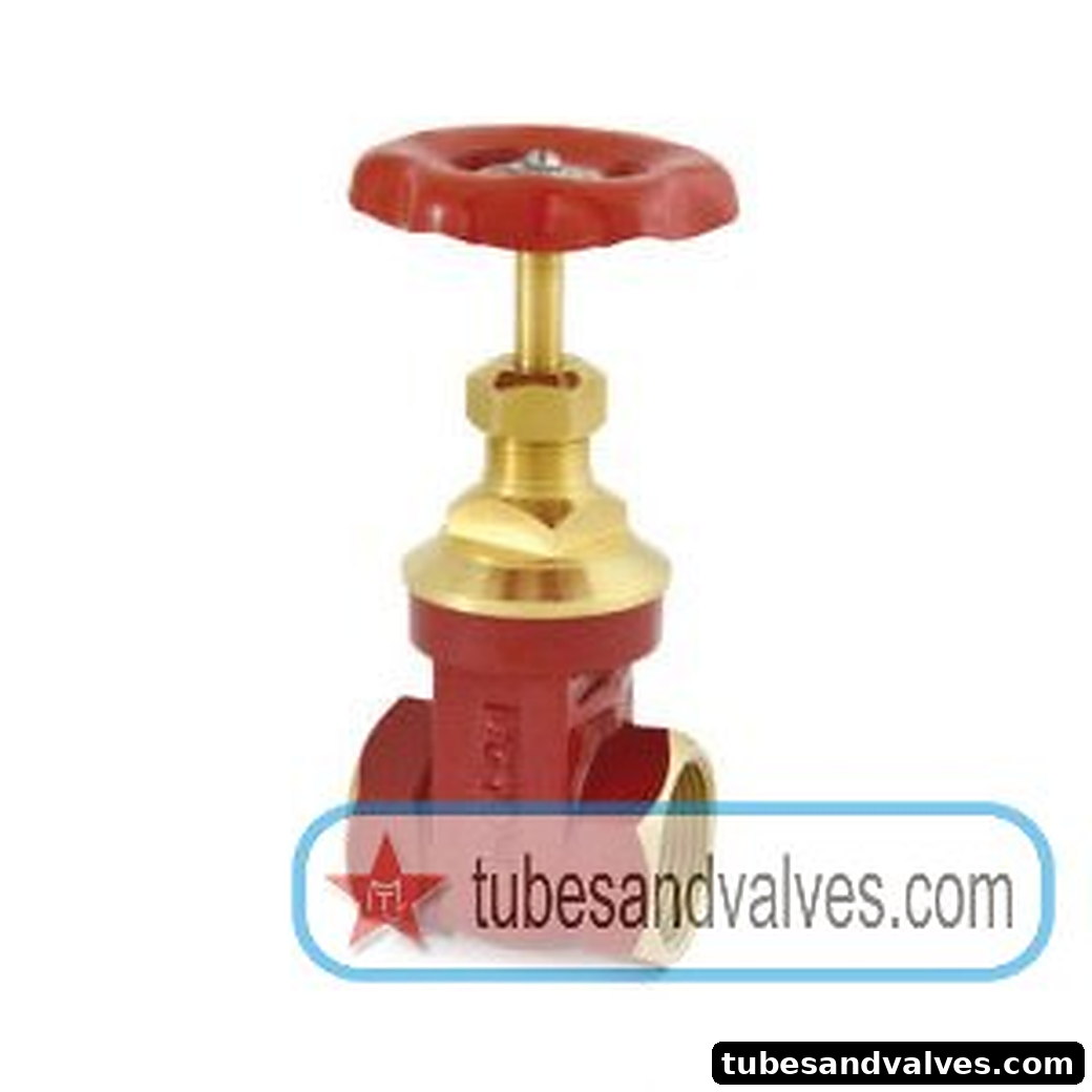 1/4" or 10mm  ZOLOTO 1007 BRONZE GATE VALVE PEG TYPE SCREWED product image