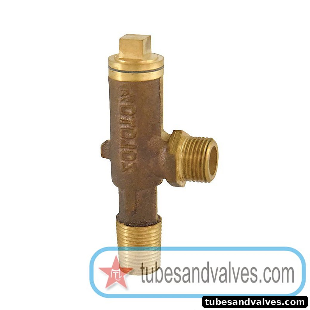 1/4" or 8mm ZOLOTO 1018 BRONZE FERRULE VALVE MEDIUM product image
