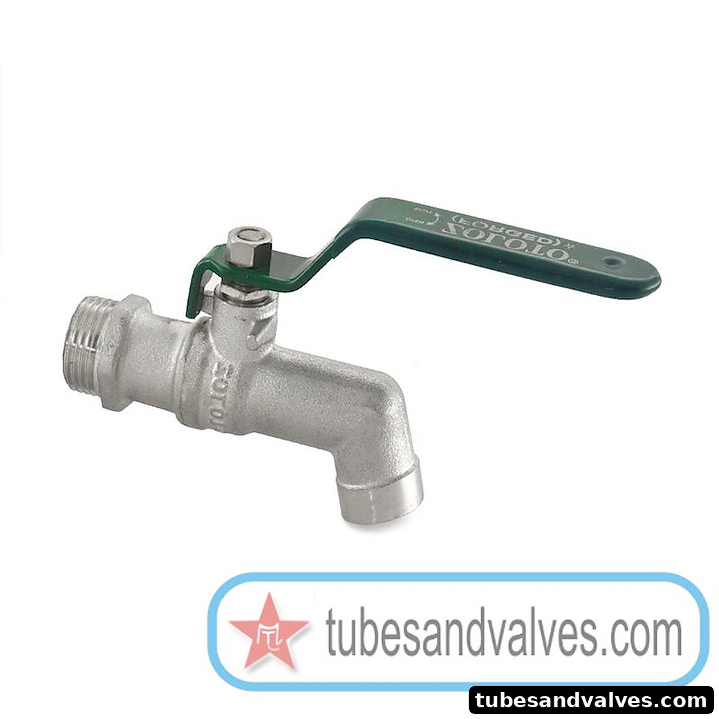 15mm (1/2")ZOLOTO 1022A FORGED BRASS BALL BIB VALVE CHROME PLATED product image