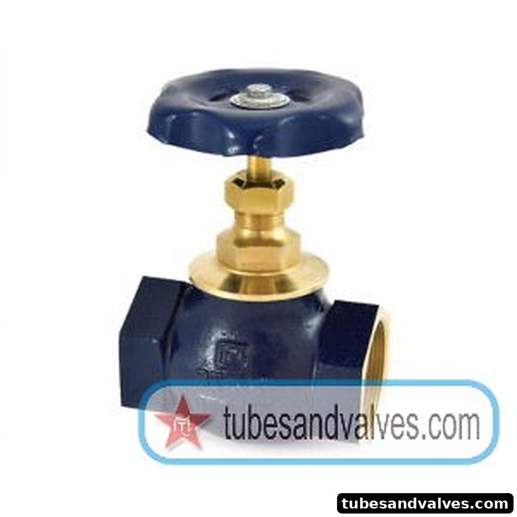 1/4" or 8mm ZOLOTO 1033 BRONZE GLOBE VALVE SCREWED product image