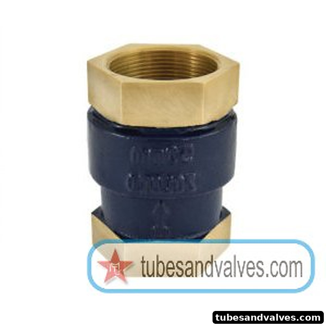 15mm (1/2")ZOLOTO 1037 BRONZE VERTICAL CHECK VALVE SCREWED product image