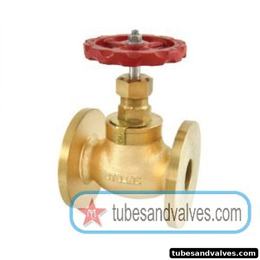 15mm (1/2")ZOLOTO 1042 BRONZE GLOBE STEAM STOP VALVE FLANGED product image