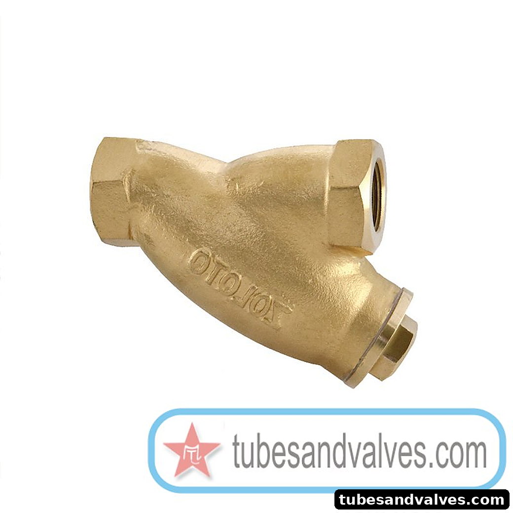 15mm (1/2")ZOLOTO 1053 BRONZE Y TYPE - STRAINER SCREWED product image