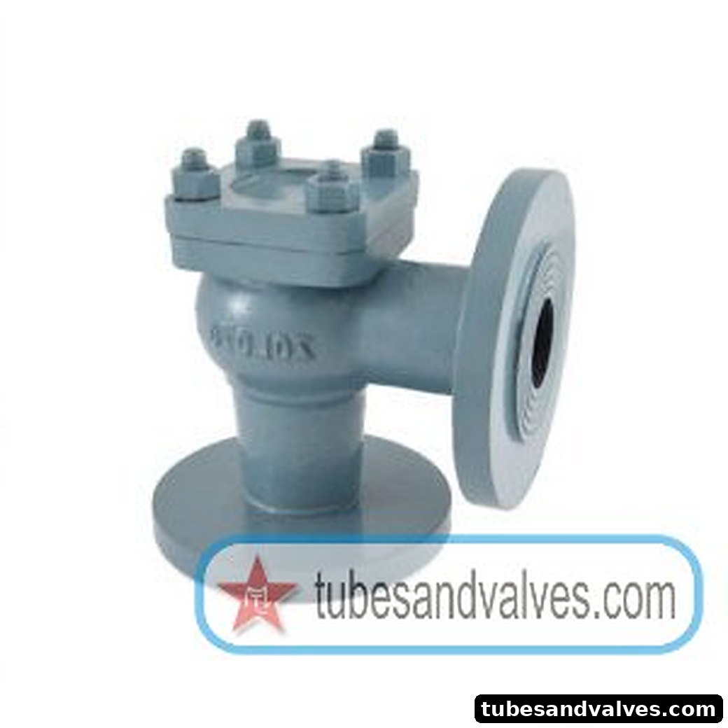 125mm (5")ZOLOTO 1068 CAST IRON HORIZONTAL LIFT CHECK VALVE ANGLE PATTERN FLANGED product image