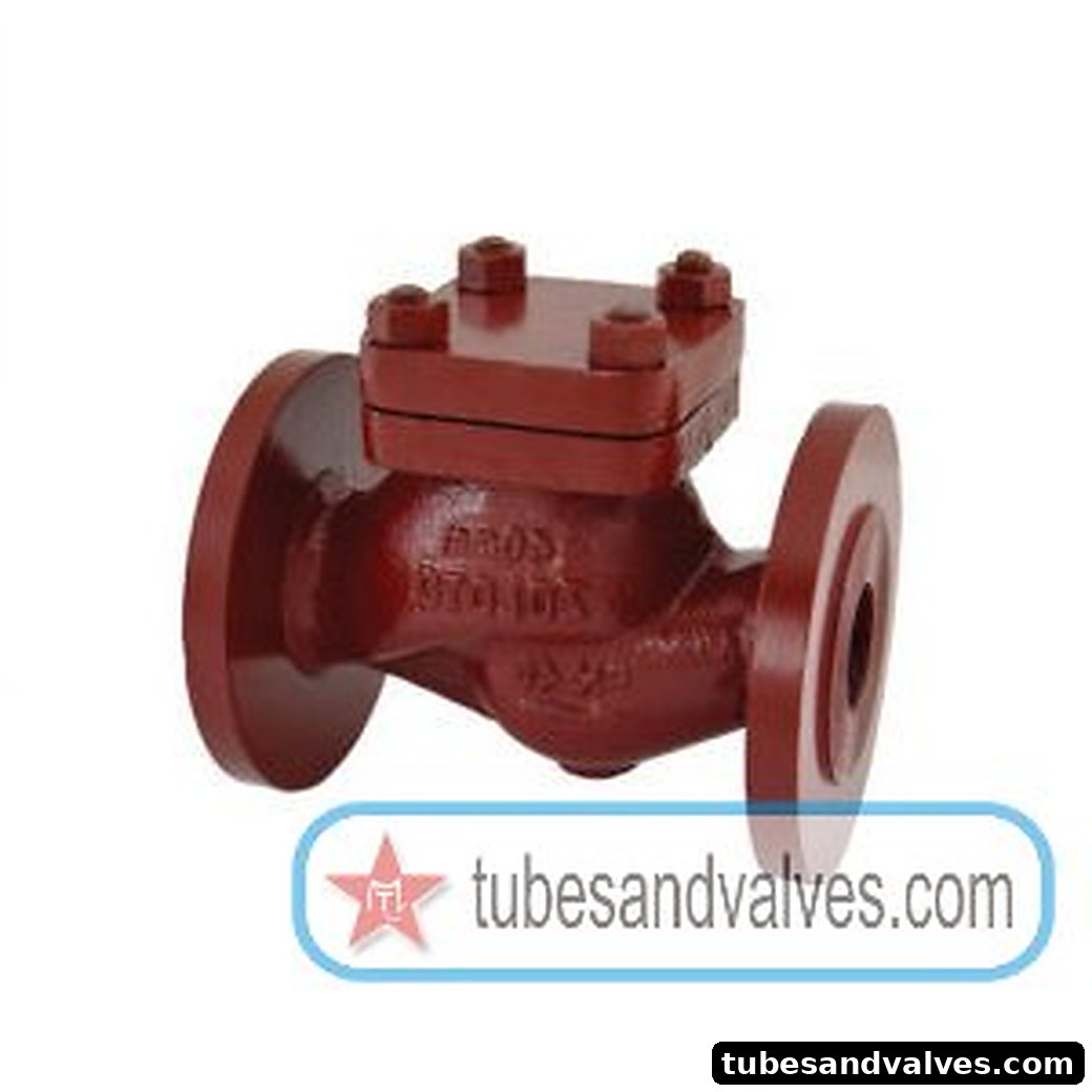 40mm (1 1/2")ZOLOTO 1072 CAST STEEL HORIZONTAL LIFT CHECK VALVE FLANGED product image