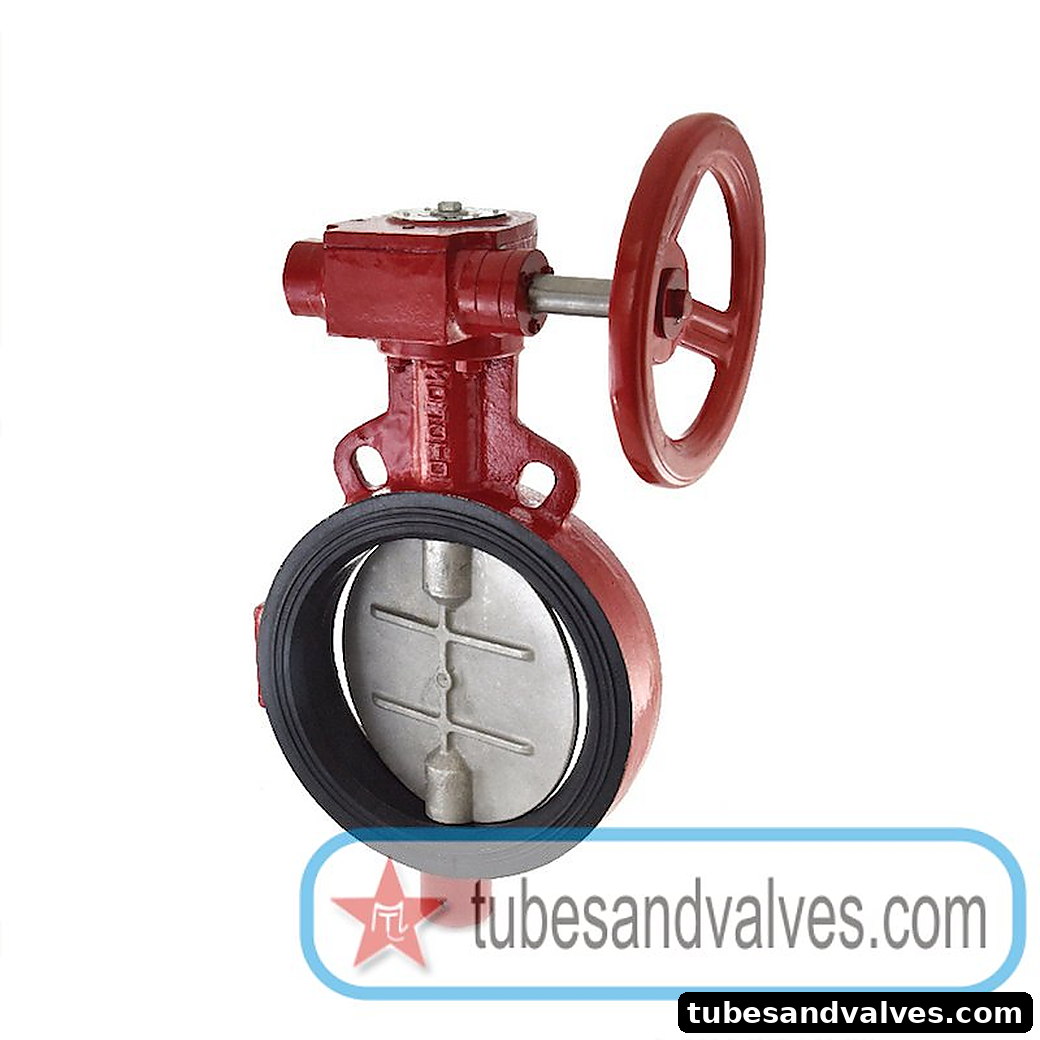 250mm (10")ZOLOTO 1078J BUTTERFLY VALVE WAFER TYPE PN 2.5 SS 304 DISC gear operated product image
