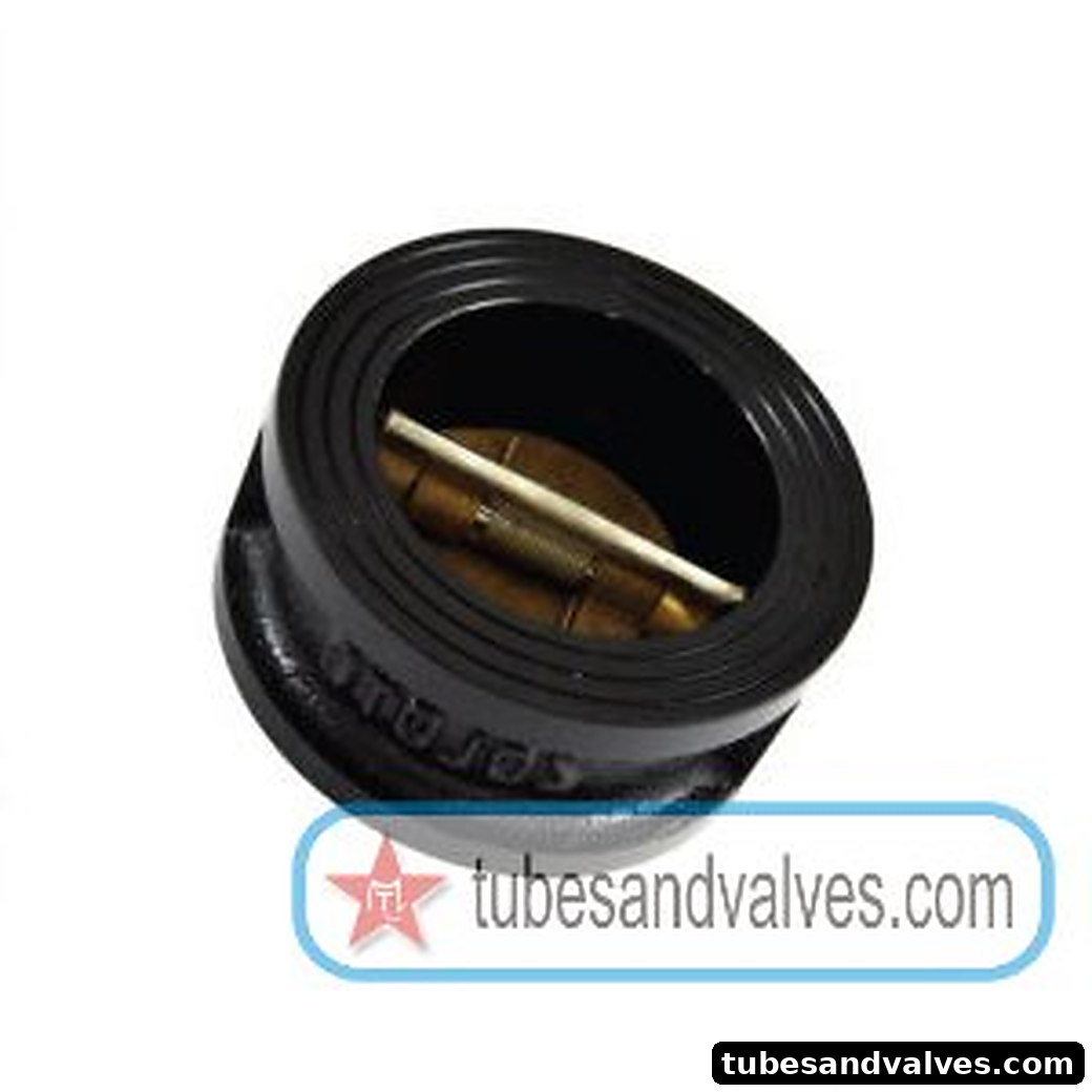 250mm (10")ZOLOTO 1082 CAST IRON DUAL PLATE WAFER TYPE CHECK VALVE PN 16 product image