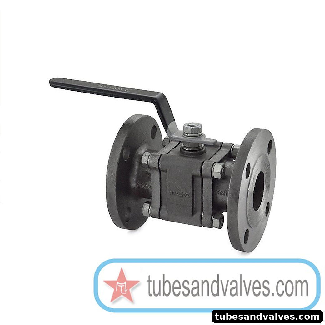 40mm (1 1/2")ZOLOTO 1089 CAST STEEL THREE PCS DESIGN BALL VALVE Class 150 FLANGED product image