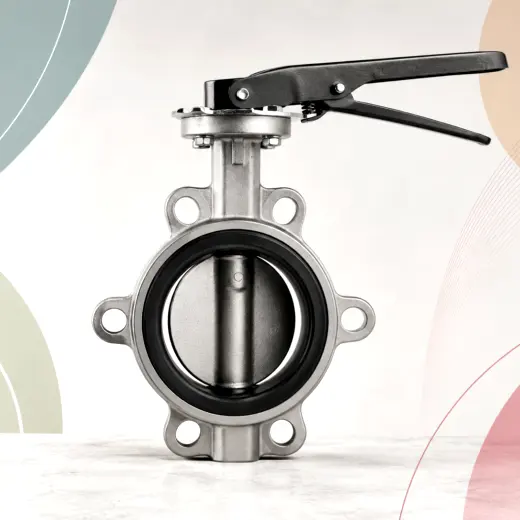 65mm (2 1/2") (2 1/2") "Osko" Make Butterfly Valve Aluminium Body SS 304 Disc EPDM - 65mm (2 1/2") (2 1/2") - PN 10