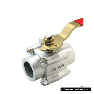 AUDCO Series 44 3-Piece Reduced Bore Ball Valve - BSPT / NPT