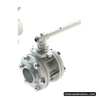 AUDCO Series 44 3-Piece Reduced Bore Ball Valve - Flanged