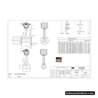VTM FM-37/38/41/42-IBR VORTEX STEAM FLOW METER