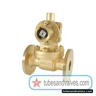 25mm (1")ZOLOTO 1052 BRONZE PARALLEL SIDE BLOW OFF VALVE FLANGED