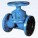 CI Diaphragm Valve Flanged End Rubber Lined Bsco