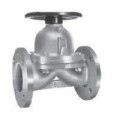 CI Diaphragm Valve Flanged End Ebonite Lined Bsco