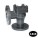  Cast Iron Right Angle Lift Check Valve F/E Atam IBR