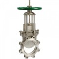 SS Knife edge gate valve