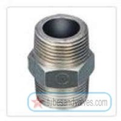 8mm or 1/4 NB FS-FORGED STEEL HEX NIPPLE S/E-SCREWED END-THREADED END TO BSP 1000 LBS-8000