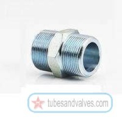 100mm or 4 NB FS-FORGED STEEL HEX NIPPLE S/E-SCREWED END-THREADED END TO NPT 3000 LBS-8040