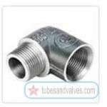 8mm or 1/4" NB FS-FORGED STEEL MALE/FEMALE ELBOW S/E-SCREWED END-THREADED END TO BSP 1000 LBS