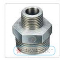 040 x 20 mm 1 1/2 NB x 3/4 NB FS-FORGED STEEL REDUCING HEX NIPPLE S/E-SCREWED END-THREADED END 1000 LBS-8023